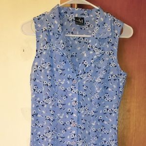 Periwinkle My Michelle Sleeveless Sun Dress, Women's Size S